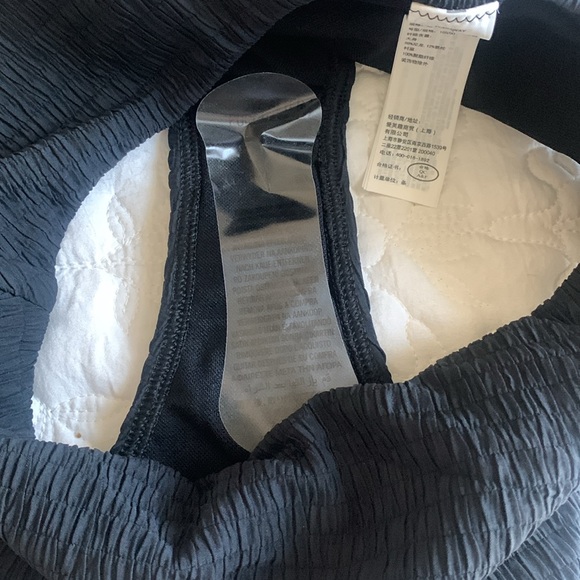 NWOT Abercrombie & Fitch Black High-Waisted Bikini Bottom - Picture 3 of 3